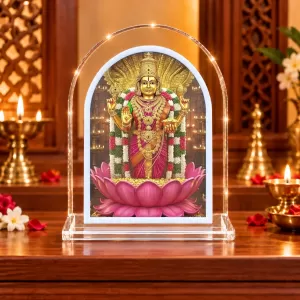 Goddess Lakshmi L Shape Acrylic Showpiece 3 X 3.5 Inch For Home, Office And Car (F176090) Goddess Lakshmi L Shape Acrylic Showpiece 3 X 3.5 Inch For Home, Office And Car (F176090)