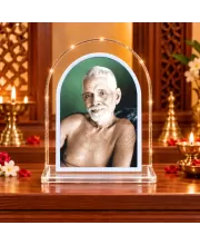 Ramana Maharshi L Shape Acrylic Showpiece 3 X 3.5 Inch For Home, Office And Car (F176103)