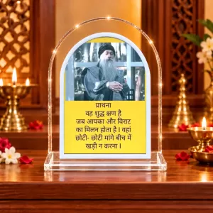 Osho L Shape Acrylic Showpiece 3 X 3.5 Inch For Home, Office And Car (F176108) Osho L Shape Acrylic Showpiece 3 X 3.5 Inch For Home, Office And Car (F176108)