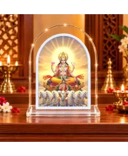 Surya L Shape Acrylic Showpiece 3 X 3.5 Inch For Home, Office And Car (F176125)