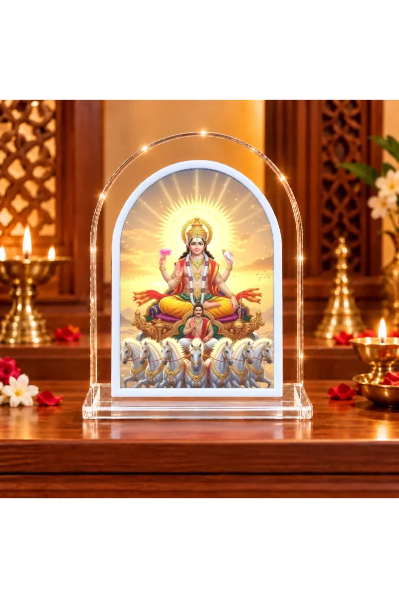 Surya L Shape Acrylic Showpiece 3 X 3.5 Inch For Home, Office And Car (F176125)