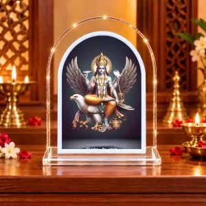 Lord Shani Dev L Shape Acrylic Showpiece 3 X 3.5 Inch For Home, Office And Car (F176134) Lord Shani Dev L Shape Acrylic Showpiece 3 X 3.5 Inch For Home, Office And Car (F176134)