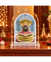 Shiva Lingam L Shape Acrylic Showpiece 3 X 3.5 Inch For Home, Office And Car (F176140)