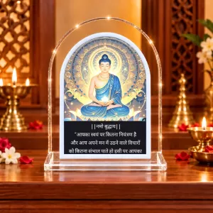 Buddha L Shape Acrylic Showpiece 3 X 3.5 Inch For Home, Office And Car (F176147) Buddha L Shape Acrylic Showpiece 3 X 3.5 Inch For Home, Office And Car (F176147)