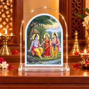 Lord Ram L Shape Acrylic Showpiece 3 X 3.5 Inch For Home, Office And Car (F176149) Lord Ram L Shape Acrylic Showpiece 3 X 3.5 Inch For Home, Office And Car (F176149)