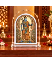 Lord Rama L Shape Acrylic Showpiece 3 X 3.5 Inch For Home, Office And Car (F176200)
