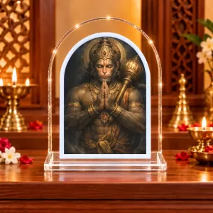 Hanuman L Shape Acrylic Showpiece 3 X 3.5 Inch For Home, Office And Car (F176219) Hanuman L Shape Acrylic Showpiece 3 X 3.5 Inch For Home, Office And Car (F176219)