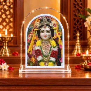 Radharani L Shape Acrylic Showpiece 3 X 3.5 Inch For Home, Office And Car (F176220) Radharani L Shape Acrylic Showpiece 3 X 3.5 Inch For Home, Office And Car (F176220)