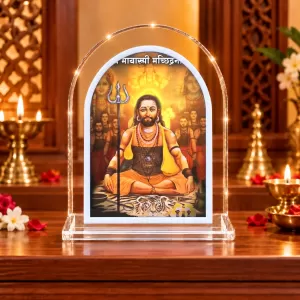 Adi Guru Shankaracharya L Shape Acrylic Showpiece 3 X 3.5 Inch For Home, Office And Car (F176231) Adi Guru Shankaracharya L Shape Acrylic Showpiece 3 X 3.5 Inch For Home, Office And Car (F176231)