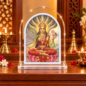 Manasa L Shape Acrylic Showpiece 3 X 3.5 Inch For Home, Office And Car (F176250)