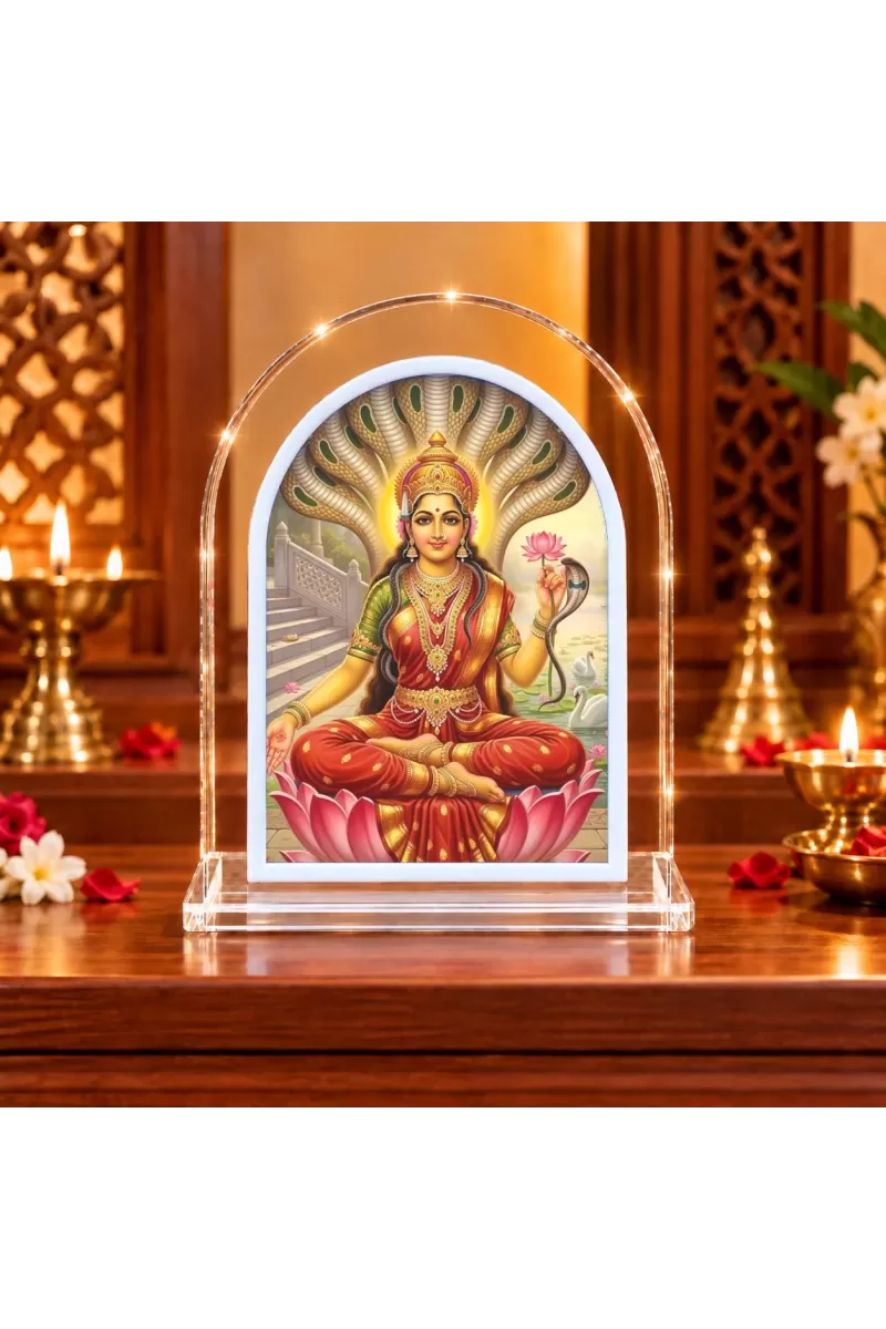 Manasa L Shape Acrylic Showpiece 3 X 3.5 Inch For Home, Office And Car (F176250)