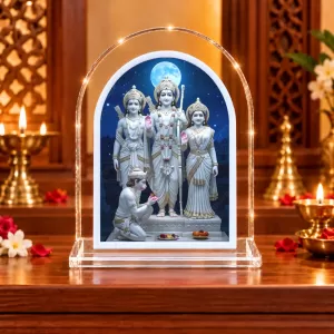 Lord Ram L Shape Acrylic Showpiece 3 X 3.5 Inch For Home, Office And Car (F176287) Lord Ram L Shape Acrylic Showpiece 3 X 3.5 Inch For Home, Office And Car (F176287)