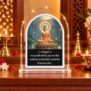 Buddha L Shape Acrylic Showpiece 3 X 3.5 Inch For Home, Office And Car (F176299) Buddha L Shape Acrylic Showpiece 3 X 3.5 Inch For Home, Office And Car (F176299)