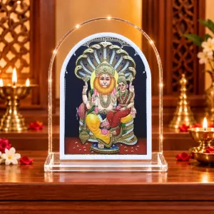 Lakshmi Nar L Shape Acrylic Showpiece 3 X 3.5 Inch For Home, Office And Car (F176325) Lakshmi Nar L Shape Acrylic Showpiece 3 X 3.5 Inch For Home, Office And Car (F176325)