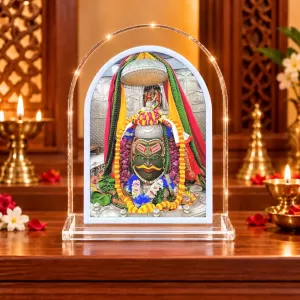 Mahakal L Shape Acrylic Showpiece 3 X 3.5 Inch For Home, Office And Car (F176347) Mahakal L Shape Acrylic Showpiece 3 X 3.5 Inch For Home, Office And Car (F176347)