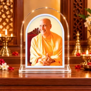 Radhaanath Swami L Shape Acrylic Showpiece 3 X 3.5 Inch For Home, Office And Car (F176348) Radhaanath Swami L Shape Acrylic Showpiece 3 X 3.5 Inch For Home, Office And Car (F176348)