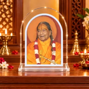 JagadGuru Kripalu Maharaj L Shape Acrylic Showpiece 3 X 3.5 Inch For Home, Office And Car (F176376) JagadGuru Kripalu Maharaj L Shape Acrylic Showpiece 3 X 3.5 Inch For Home, Office And Car (F176376)