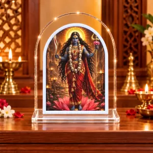 Goddess Kali L Shape Acrylic Showpiece 3 X 3.5 Inch For Home, Office And Car (F176377) Goddess Kali L Shape Acrylic Showpiece 3 X 3.5 Inch For Home, Office And Car (F176377)