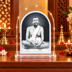 Ramakrishna Paramahamsa L Shape Acrylic Showpiece 3 X 3.5 Inch For Home, Office And Car (F176379) Ramakrishna Paramahamsa L Shape Acrylic Showpiece 3 X 3.5 Inch For Home, Office And Car (F176379)