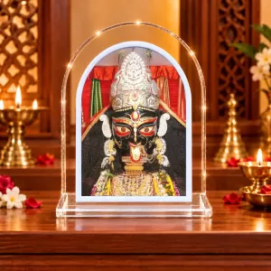 Kali Maa L Shape Acrylic Showpiece 3 X 3.5 Inch For Home, Office And Car (F176381) Kali Maa L Shape Acrylic Showpiece 3 X 3.5 Inch For Home, Office And Car (F176381)