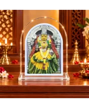 Yellamma L Shape Acrylic Showpiece 3 X 3.5 Inch For Home, Office And Car (F176384)