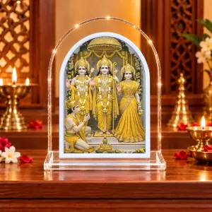Lord Ram L Shape Acrylic Showpiece 3 X 3.5 Inch For Home, Office And Car (F176387) Lord Ram L Shape Acrylic Showpiece 3 X 3.5 Inch For Home, Office And Car (F176387)