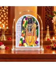 Lord Rama L Shape Acrylic Showpiece 3 X 3.5 Inch For Home, Office And Car (F176397)