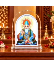 Saint Kabir Das L Shape Acrylic Showpiece 3 X 3.5 Inch For Home, Office And Car (F176426)