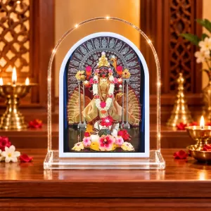 Maa Kaali L Shape Acrylic Showpiece 3 X 3.5 Inch For Home, Office And Car (F176442) Maa Kaali L Shape Acrylic Showpiece 3 X 3.5 Inch For Home, Office And Car (F176442)