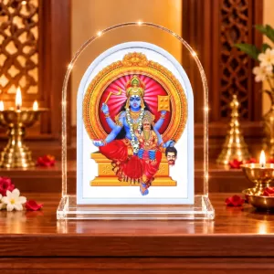 Lord Shani Dev L Shape Acrylic Showpiece 3 X 3.5 Inch For Home, Office And Car (F176445) Lord Shani Dev L Shape Acrylic Showpiece 3 X 3.5 Inch For Home, Office And Car (F176445)
