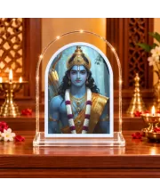 Lord Rama L Shape Acrylic Showpiece 3 X 3.5 Inch For Home, Office And Car (F176454)