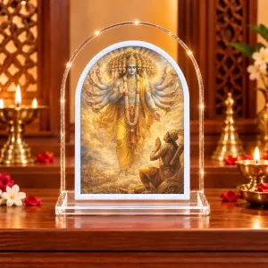 Shree Krishna L Shape Acrylic Showpiece 3 X 3.5 Inch For Home, Office And Car (F176495) Shree Krishna L Shape Acrylic Showpiece 3 X 3.5 Inch For Home, Office And Car (F176495)