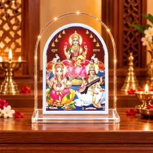 Lord Ganesh L Shape Acrylic Showpiece 3 X 3.5 Inch For Home, Office And Car (F176498) Lord Ganesh L Shape Acrylic Showpiece 3 X 3.5 Inch For Home, Office And Car (F176498)