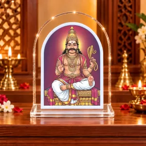 Lord Muneeswaran L Shape Acrylic Showpiece 3 X 3.5 Inch For Home, Office And Car (F176521) Lord Muneeswaran L Shape Acrylic Showpiece 3 X 3.5 Inch For Home, Office And Car (F176521)