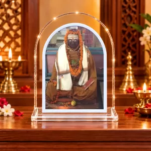 Trailanga Swami L Shape Acrylic Showpiece 3 X 3.5 Inch For Home, Office And Car (F176524) Trailanga Swami L Shape Acrylic Showpiece 3 X 3.5 Inch For Home, Office And Car (F176524)