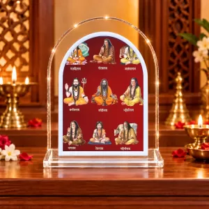 Vibhu Vashisth L Shape Acrylic Showpiece 3 X 3.5 Inch For Home, Office And Car (F176525) Vibhu Vashisth L Shape Acrylic Showpiece 3 X 3.5 Inch For Home, Office And Car (F176525)
