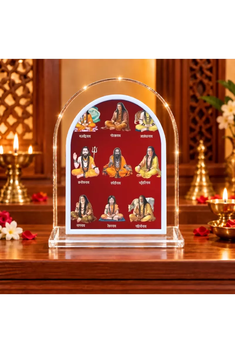 Vibhu Vashisth L Shape Acrylic Showpiece 3 X 3.5 Inch For Home, Office And Car (F176525)