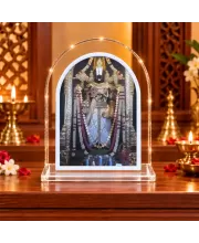 Lord Venkateswara L Shape Acrylic Showpiece 3 X 3.5 Inch For Home, Office And Car (F176526)