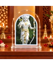 Lord Rama L Shape Acrylic Showpiece 3 X 3.5 Inch For Home, Office And Car (F176545)