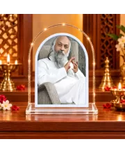Osho L Shape Acrylic Showpiece 3 X 3.5 Inch For Home, Office And Car (F176548)