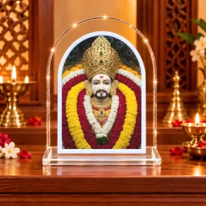 Khatu Shyam L Shape Acrylic Showpiece 3 X 3.5 Inch For Home, Office And Car (F176565) Khatu Shyam L Shape Acrylic Showpiece 3 X 3.5 Inch For Home, Office And Car (F176565)