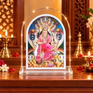 Ma Manasa L Shape Acrylic Showpiece 3 X 3.5 Inch For Home, Office And Car (F176609) Ma Manasa L Shape Acrylic Showpiece 3 X 3.5 Inch For Home, Office And Car (F176609)