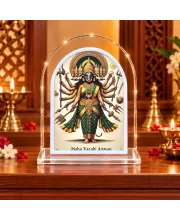 Maha Varahi Amman L Shape Acrylic Showpiece 3 X 3.5 Inch For Home, Office And Car (F176637)
