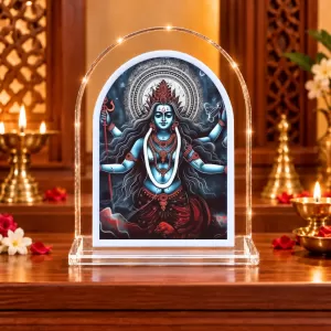 Maa Kaali L Shape Acrylic Showpiece 3 X 3.5 Inch For Home, Office And Car (F176641) Maa Kaali L Shape Acrylic Showpiece 3 X 3.5 Inch For Home, Office And Car (F176641)