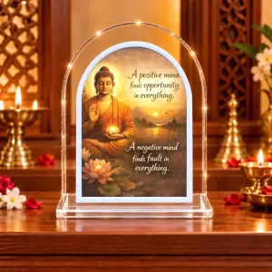 Buddha L Shape Acrylic Showpiece 3 X 3.5 Inch For Home, Office And Car (F176655) Buddha L Shape Acrylic Showpiece 3 X 3.5 Inch For Home, Office And Car (F176655)