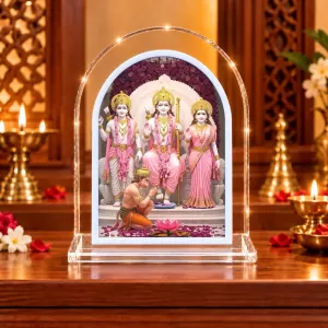 Lord Ram L Shape Acrylic Showpiece 3 X 3.5 Inch For Home, Office And Car (F176671) Lord Ram L Shape Acrylic Showpiece 3 X 3.5 Inch For Home, Office And Car (F176671)