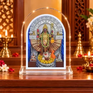 Goddess Kali L Shape Acrylic Showpiece 3 X 3.5 Inch For Home, Office And Car (F176677) Goddess Kali L Shape Acrylic Showpiece 3 X 3.5 Inch For Home, Office And Car (F176677)