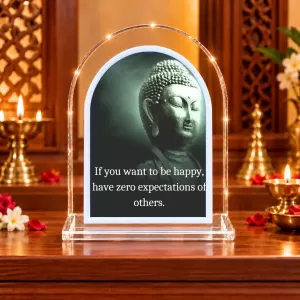 Buddha L Shape Acrylic Showpiece 3 X 3.5 Inch For Home, Office And Car (F176683) Buddha L Shape Acrylic Showpiece 3 X 3.5 Inch For Home, Office And Car (F176683)