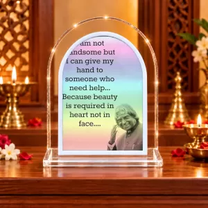 A P J Abdul Kalam L Shape Acrylic Showpiece 3 X 3.5 Inch For Home, Office And Car (F176694) A P J Abdul Kalam L Shape Acrylic Showpiece 3 X 3.5 Inch For Home, Office And Car (F176694)