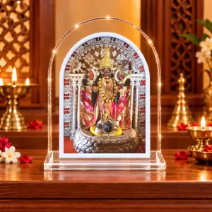 Maa Kaali L Shape Acrylic Showpiece 3 X 3.5 Inch For Home, Office And Car (F176697) Maa Kaali L Shape Acrylic Showpiece 3 X 3.5 Inch For Home, Office And Car (F176697)